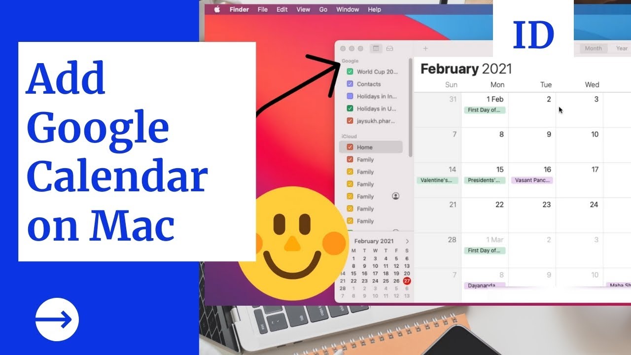sync google calendar with entourage for mac